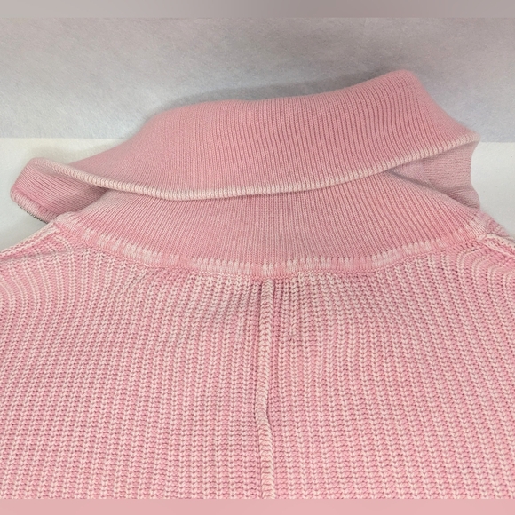 AERIE Beyond Quarter Zip Ribbed Sweater - Picture 8 of 10